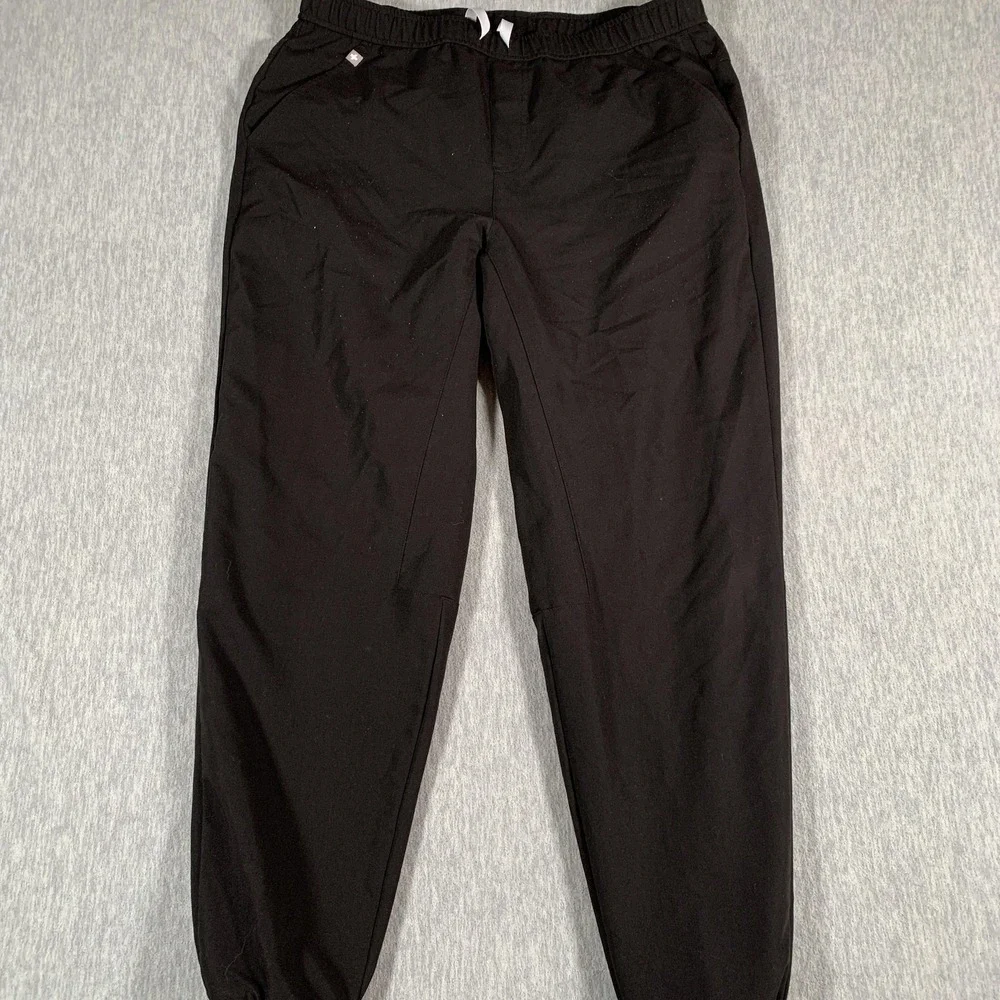FIGS Tansen Scrub Pants Mens‎ Large Black Technical Collection Jogger Medical